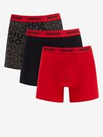 HUGO Boxershorts 3 Stück Rot