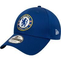 New Era 9FORTY CHELSEA FC ESSENTIAL Клубна шапка с козирка, синьо, размер