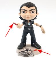 figurka Park Jurajski (Jurassic Park) - Ian Malcolm - USZKODZONE