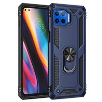 RING Zaščitna torbica Motorola Moto G 5G Plus modra