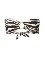 Lindex Bikini gornji dio  crna / bijela