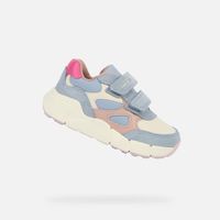 Světle modré dívčí tenisky Geox Flexyper Mini - Holky