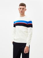 Celio Peblocus Pullover Weiß