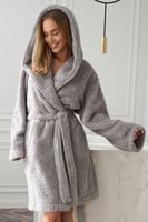 Dámský župan LaL 2559 Liv Šedá S