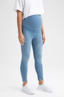 DEFACTO Skinny Fit High Waist Straight Leg Long Maternity Trousers