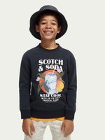 Scotch & Soda Sweatshirt Kinder Schwarz