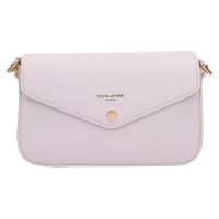 Női crossbody táska David Jones Sheena - világos lila