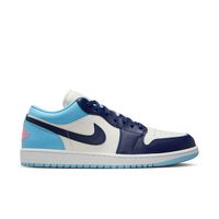 Air Jordan 1 Low "Blue Chill" - Pánske - Tenisky Jordan - Biele - 553558-149 - Veľkosť: 42.5