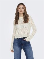 Jacqueline de Yong Sun Pullover Weiß