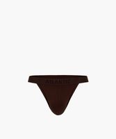 Men's thong ATLANTIC - chocolate