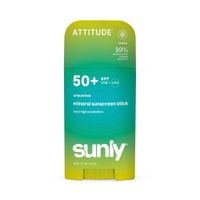 Minerálny opaľovací krém ATTITUDE Sunly SPF 50 bez vône