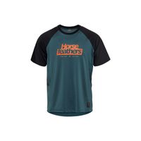 HORSEFEATHERS Bike dres Spike - petrol/black BLUE velikost XXL