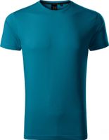 MALFINI Premium® Exkluzivní pánské slim fit tričko s elastanem Barva: modrá petrolejová, Velikost: XL