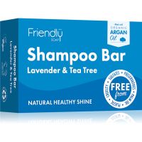 Friendly Soap Natural Shampoo Bar Lavender and Tea Tree натуральне мило для волосся 95 гр