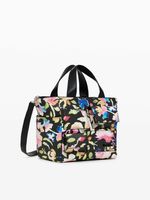 Desigual Pocket Print Valdivia Torba crna