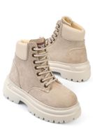 Capone Outfitters Round Toe Trac Sole Lace Up Women's Boots