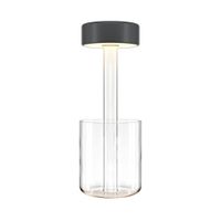 MAYTONI NABÍJATEĽNÁ STOLNÁ LAMPA, dotykový stmievač, 12/34,8 cm