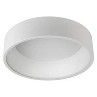 Kruhové stropní LED svítidlo Lucide Talowe Ø 45 cm / 30 W / hliník / bílá / teplá bílá