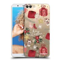 Silikónový prehľadný obal pre Huawei P Smart - Christmas