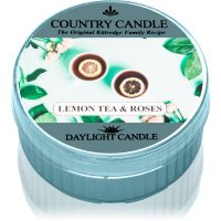 Country Candle Lemon Tea & Roses lumânare 42 g