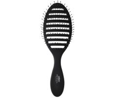 Kefa na rozčesávanie a fúkanie vlasov Detail - Hair style Vent Brush - čierna + darček zadarmo