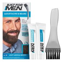 Just For Men Moustache & Beard Color kolor brody M30 Light-Medium Brown