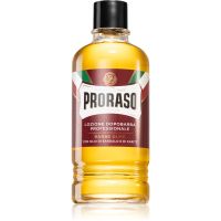 Proraso Red Aftershave Professional borotválkozás utáni arcvíz 400 ml