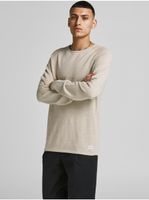 Cream Men's Basic Sweater Jack & Jones Ehill - Men