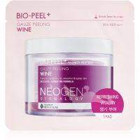 Neogen Dermalogy Bio-Peel+ Gauze Peeling Wine пілінгові серветки для обличчя для розгладження шкіри та звуження пор 1 кс