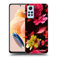 Silikónový čierny obal pre Xiaomi Redmi Note 12 Pro 4G - Dark Peonny