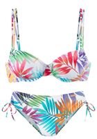 LASCANA Bikini  tirkiz / narančasta / crvena / bijela
