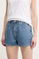 Pepe Jeans Rifľové krátke nohavice Pepe Jeans A-LINE SHORT HW SUZIE