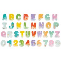 Janod Bath Toy Letters & Numbers водна іграшка 2 y+ 36 кс