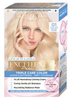 L’Oréal Paris barva za lase - EXCELLENCE Pure Blonde - 01 Ultra- Light Natural Blonde