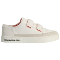 Calvin Klein CLASSIC CUPSOLE VELCRO SOFTNY Мъжки обувки, бяло, размер