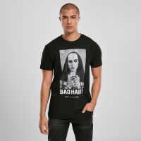T-shirt Urban Classics Bad Habit Tee Black M