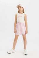 DEFACTO Girl's Cotton Shorts