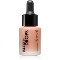 Rodial Blush Drops tekuće rumenilo i sjajilo za usne daje hidrataciju i sjaj nijansa Sunset Kiss 15 ml