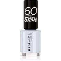 Rimmel 60 Seconds Super Shine lakier do paznokci odcień 703 White Hot Love 8 ml