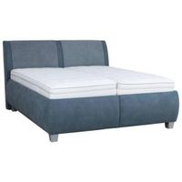 Beldomo - Sleep ČALÚNENÁ POSTEĽ, 180/200 cm, modrosivá