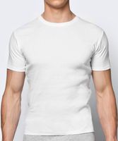 Men's short-sleeved T-shirt ATLANTIC - white