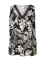 ZABAIONE Bluza 'Su44eann'  boja slonovače / crna