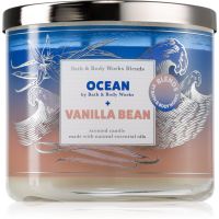 Bath & Body Works Ocean + Vanilla Bean aроматична свічка 411 гр