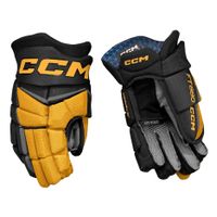 Rukavice CCM Jetspeed FT880 JR, čierna-žltá, Junior, 12"