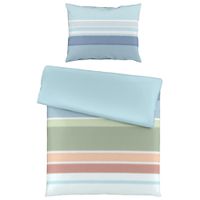 Novel POSTEĽNÁ BIELIZEŇ, makosatén, oranžová, svetlomodrá, svetlozelená, svetločervená, pastelová modrá, 140/200 cm