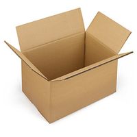 10 x Kartonová krabice 480x280x170mm, hnědá, klopová,pětivrstvá vlnitá lepenka (5VVL) | RAJA