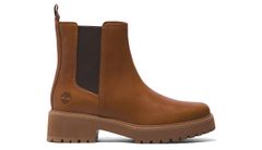 Timberland Carnaby Cool Mid Chelsea Boot Light Brown Ženy - Obuv Timberland - Hnědá - A41E6-RST-6.5 - Size: 6.5