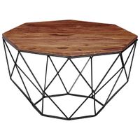 MID.YOU KONFERENČNÝ STOLÍK, farba indického palisandra, drevo, 60/40/60 cm