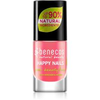 Benecos Happy Nails lakier pielęgnujący do paznokci odcień Peach Sorbet 5 ml