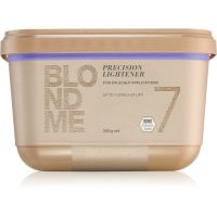 Schwarzkopf Professional Blondme Precision Lightener 7 prémium világosító, agyaggal 350 ml